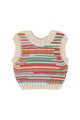 knitted top | multicolor