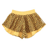shorts | mustard animal print