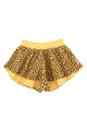 shorts | mustard animal print