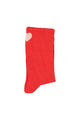 socks | red w/ ecru heart