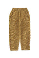 trousers | mustard animal print