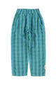 unisex trousers | blue & green checkered