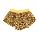 shorts | mustard animal print