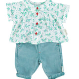 baby trousers | washed green