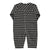 Baby jumpsuit | Black & grey vichy