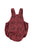 Baby romper | Bordeaux w/ zebra print