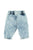 Baby trousers | Washed blue denimc