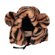 Bear hat | Animal print faux fur