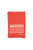 Jacquard knitted scarf | Red