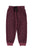 Jogging pants | Aubergine w/ animal print