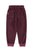 Jogging pants | Aubergine w/ animal print