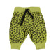 Baby jogging pants | Green w/ animal print