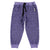 Jogging pants | Purple w/ animal print