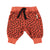 Baby jogging pants | Terracotta w/ animal print