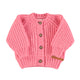 Knitted baby cardigan | Pink