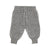 Knitted baby leggings | Grey