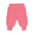 Knitted baby leggings | Pink