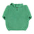 Knitted sweater w/ collar | Green