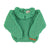 Knitted baby sweater w/ collar | Green