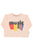 Longsleeve t'shirt | Light pink w/ "music" print