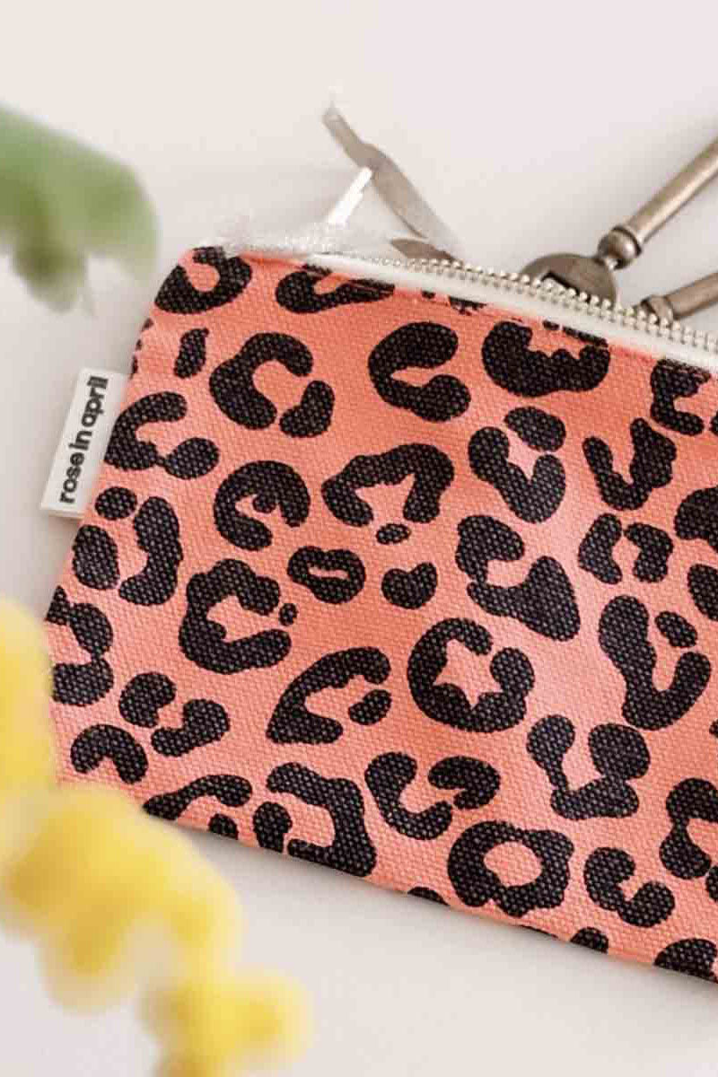 Handbag Small | Animal print, Coral
