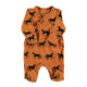 Newborn babygrow | Camel w/ black horses