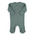 Newborn babygrow | Sage green w/ little stars