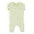 Newborn babygrow w/ collar | Yelllow w/ little flowers