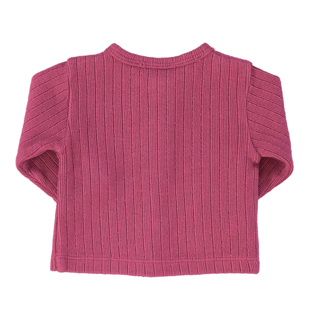 Newborn cardigan | strawberry