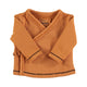 Newborn cardigan crew neck | Camel