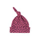 Newborn hat | Strawberry w/ animal print