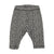 Newborn leggings | Grey w/ animal print