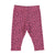 Newborn leggings | Strawberry w/ animal print