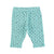 Newborn leggings | blue w/ little flowers