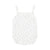 Newborn sleeveless body | ecru w/ little stars