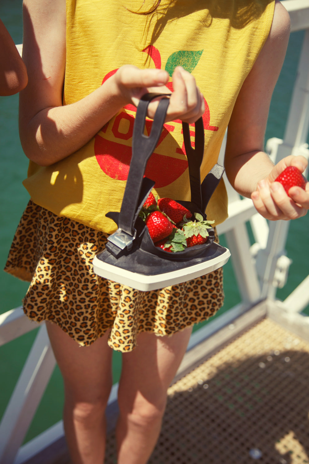 shorts | mustard animal print