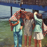 unisex trousers | blue & green checkered