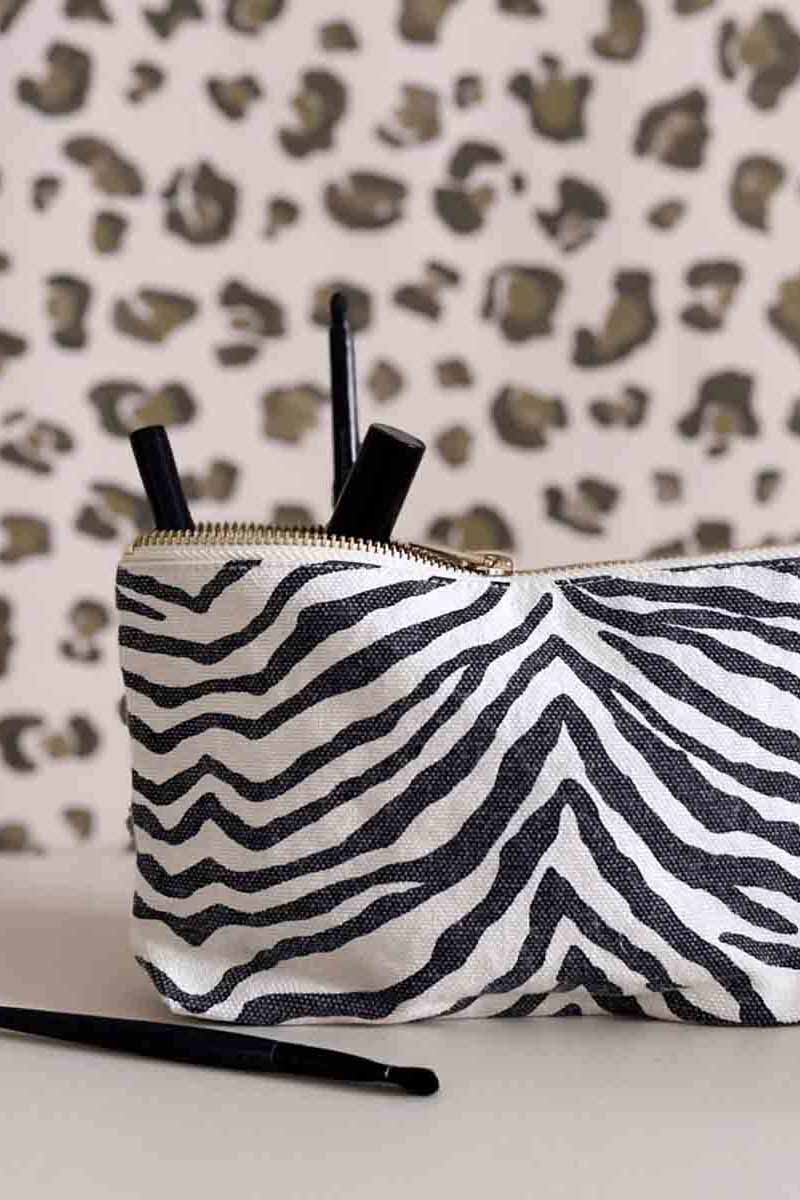 Handbag Medium | Zebra print, Greije and black
