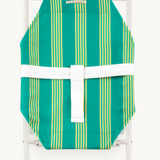 Gommu Big Stroller Striped Green & Yellow