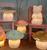 Large Mushroom Night Light Blue