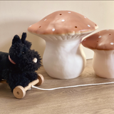 Large Mushroom Night Terracota