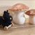 Large Mushroom Night Terracota