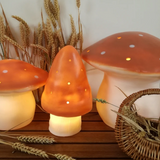 Large Mushroom Night Terracota