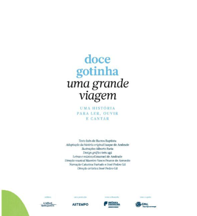 Livro "Doce Gotinha - Uma Grande Viagem"