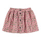 Short skirt | Pink flowers