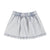 Short skirt | Washed light blue