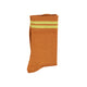 Short socks | Camel w/ yellow stripes