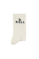 Socks | Ecru w/ "rock & roll"