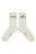 Socks | Ecru w/ "rock & roll"