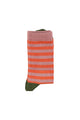 Socks | Pink & orange stripes